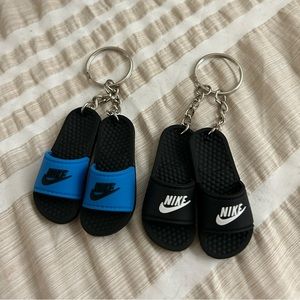 2 Nike Slide keychains